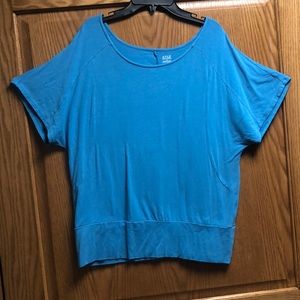 Banded bottom shirt Large
